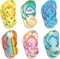12 Packs Flip Flop Sticky Notes Luau Party Favors Hawaiian Fun Note Pads Summer Themed Flip Flop Note Pads Beach Notepad Self Stick Colorful Flip Flop Notepads Adhesive Memo Pads for Kids